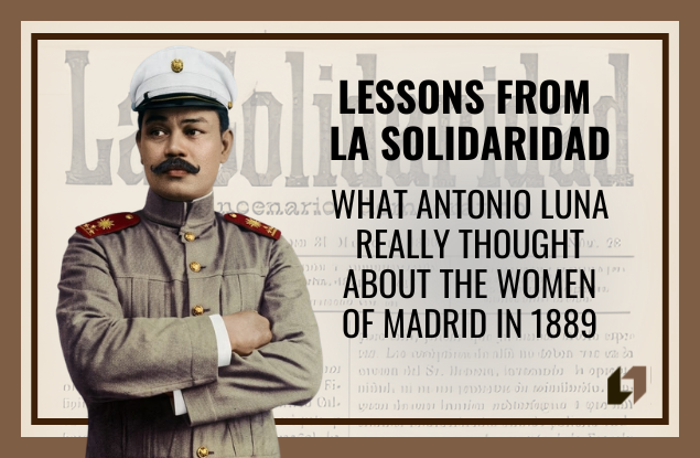 What Antonio Luna Really Thought About the Women of Madrid in 1889